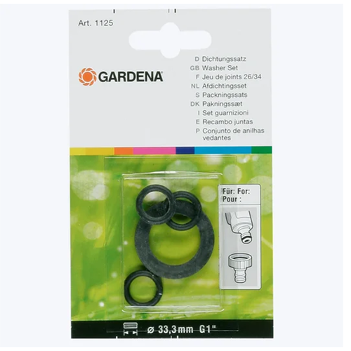 Gardena Gardena set rubberingen 3 O-ringen en 1 afdichtring