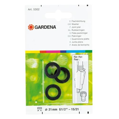 Gardena Rubberringen - 3 stuks Gardena Gardena Rubberringen - 3 stuks