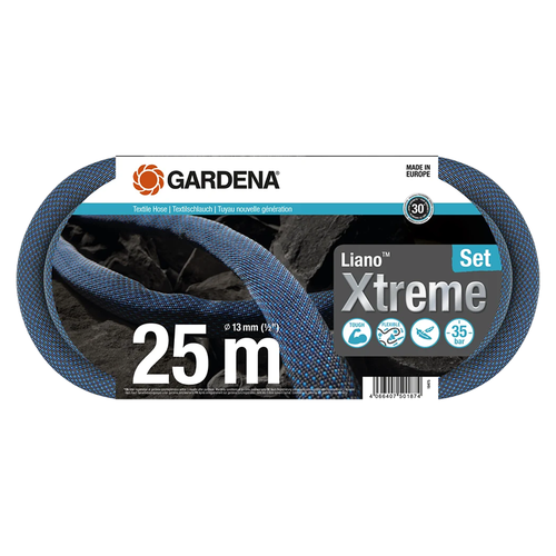 Gardena Liano Xtreme slang 13 mm (1/2"), 25 m set Gardena Gardena Liano Xtreme slang 13 mm (1/2"), 25 m set