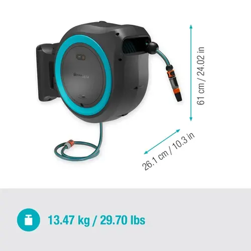 Gardena Accu wandslangenbox Powerroll set XXL, 40 m Gardena Gardena Accu wandslangenbox Powerroll set XXL, 40 m