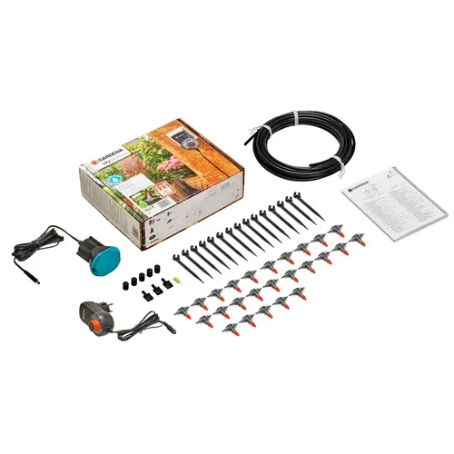 Gardena Set voor volautomatische bloembakbesproeiing Gardena Gardena Set voor volautomatische bloembakbesproeiing
