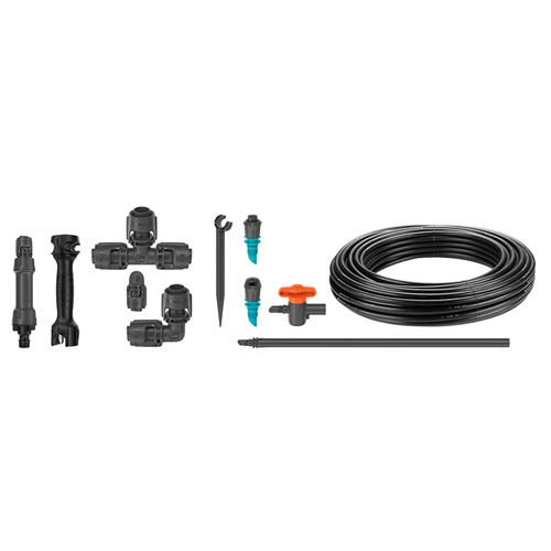 Gardena Micro-Drip-Bewatering moestuin en bloembed Set, 40 planten Gardena Gardena Micro-Drip-Bewatering moestuin en bloembed Set, 40 planten