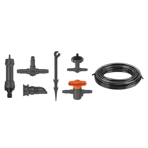 Gardena Micro-Drip-Bewatering Balkon Set, 15 planten Gardena Gardena Micro-Drip-Bewatering Balkon Set, 15 planten