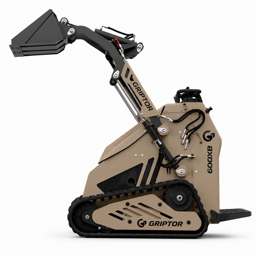 Griptor 600XB Benzine Stand-On Skid Steer Mini Lader Griptor Griptor 600XB Benzine Stand-On Skid Steer Mini Lader