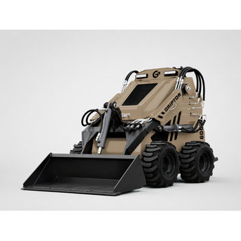 Griptor 600WB Benzine Stand-On Skid Steer Mini Lader Griptor 600WB Benzine Stand-On Skid Steer Mini Lader