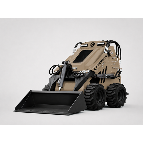 GRIPTOR 600WD Diesel Stand-On Skid Steer Mini Lader Griptor GRIPTOR 600WD Diesel Stand-On Skid Steer Mini Lader
