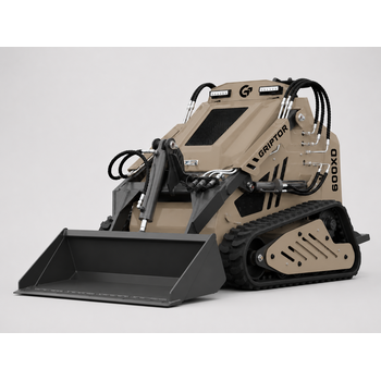 GRIPTOR 600XD Benzine Stand-On Skid Steer Mini Lader