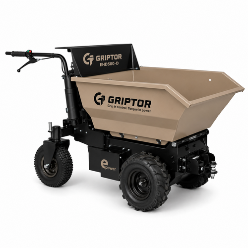 GRIPTOR EHD500-D Accu Mini Dumper / Kruiwagen Griptor GRIPTOR EHD500-D Accu Mini Dumper / Kruiwagen