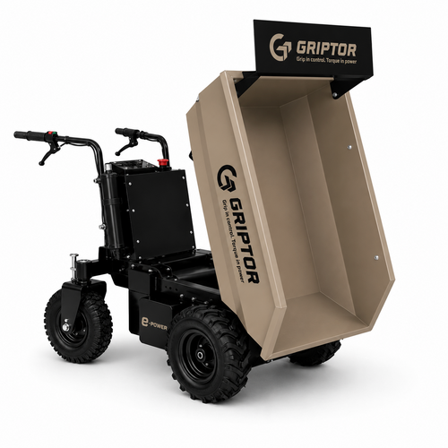 GRIPTOR EHD500-D Accu Mini Dumper / Kruiwagen Griptor GRIPTOR EHD500-D Accu Mini Dumper / Kruiwagen