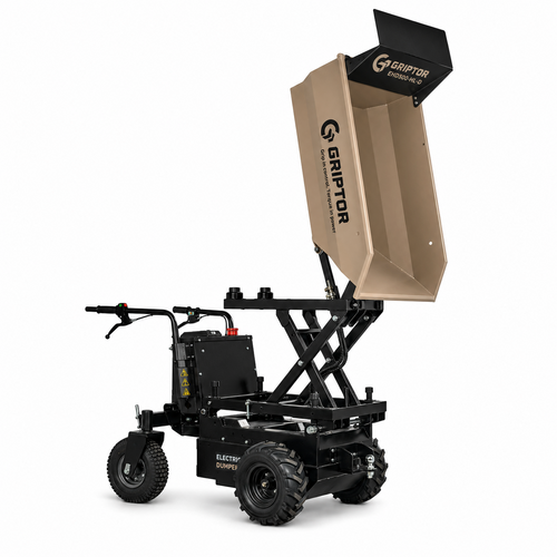 GRIPTOR EHD500-HL-D Accu Mini Dumper / Kruiwagen Griptor GRIPTOR EHD500-HL-D Accu Mini Dumper / Kruiwagen