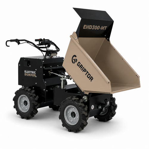 GRIPTOR EHD300-MT Accu Mini Dumper / Kruiwagen (4WD) Griptor GRIPTOR EHD300-MT Accu Mini Dumper / Kruiwagen (4WD)