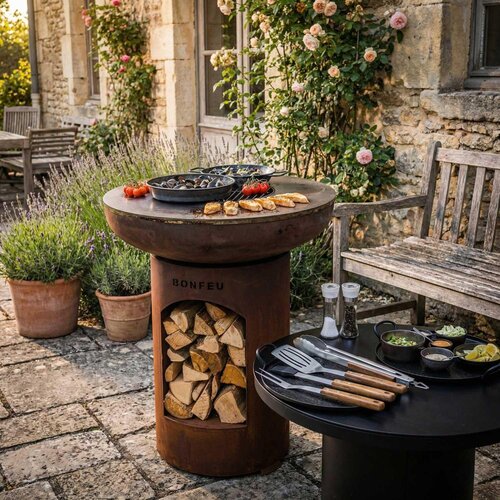 BonFeu BBQ set (Acacia) BonFeu BonFeu BBQ set (Acacia)