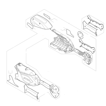 STIHL Handgreephuis - 4859 790 1053