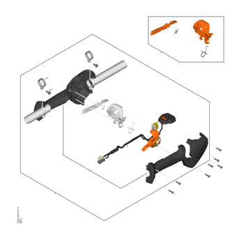 STIHL Bedieningshandgreep - FA01 790 1304 STIHL Bedieningshandgreep - FA01 790 1304