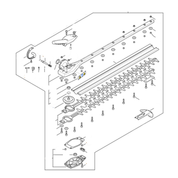 STIHL Aandrijfhuis (145°, 500 mm) - HA04 640 0550 STIHL Aandrijfhuis (145°, 500 mm) - HA04 640 0550