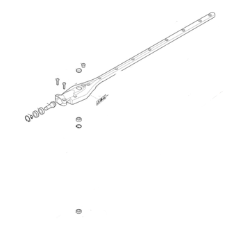 STIHL Aandrijfhuis (0°, 600 mm) - 4243 640 0511