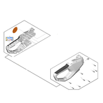 STIHL Handgreephuis - HA10 790 1000 STIHL STIHL Handgreephuis - HA10 790 1000