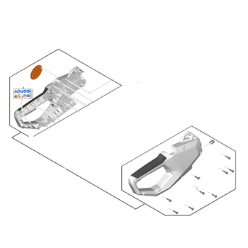 STIHL Handgreephuis - HA10 790 1000 STIHL Handgreephuis - HA10 790 1000
