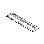 STIHL Sticker Machinenummer - 0000 967 3447 STIHL STIHL Sticker Machinenummer - 0000 967 3447