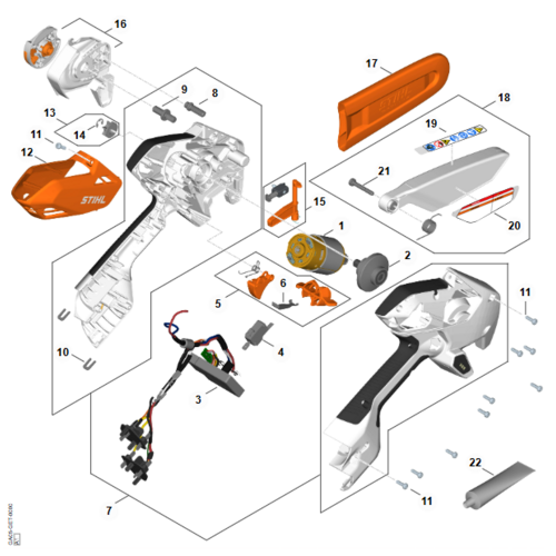 STIHL GTA 30 reserveonderdelen - onderdelen STIHL STIHL GTA 30 reserveonderdelen - onderdelen