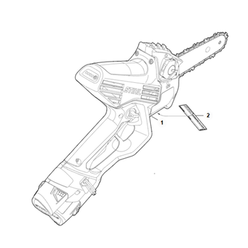 STIHL GTA 40 Machinenummer - onderdelen STIHL GTA 40 Machinenummer - onderdelen