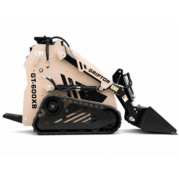 GRIPTOR 600XB Benzine Stand-On Skid Steer Mini Lader