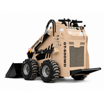 GRIPTOR 600WD Diesel Stand-On Skid Steer Mini Lader Griptor GRIPTOR 600WD Diesel Stand-On Skid Steer Mini Lader