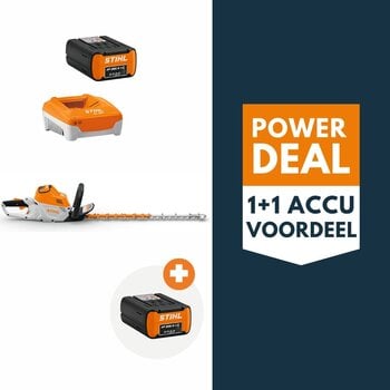 STIHL HSA 100 accu heggenschaar actieset met 2x AP 200 S accu en 1x AL 301 lader STIHL HSA 100 accu heggenschaar actieset met 2x AP 200 S accu en 1x AL 301 lader