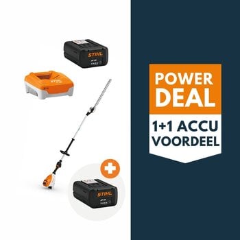 STIHL HLA 140 B accu hoogsnoeier actieset met 2x AP 30 accu en 1x AL 301 lader STIHL HLA 140 B accu hoogsnoeier actieset met 2x AP 30 accu en 1x AL 301 lader