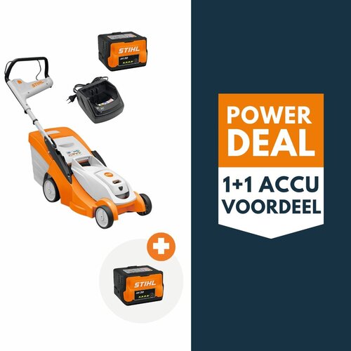 STIHL RMA 239 C accu grasmaaier actieset met 2x AK 20 accu en 1x AL 101 lader STIHL STIHL RMA 239 C accu grasmaaier actieset met 2x AK 20 accu en 1x AL 101 lader