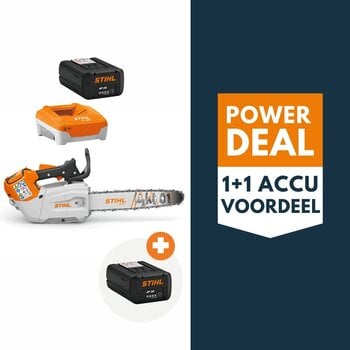 STIHL MSA 190 T accu kettingzaag actieset met 2x AP 30 accu en 1x AL 301 lader - 35 cm STIHL MSA 190 T accu kettingzaag actieset met 2x AP 30 accu en 1x AL 301 lader - 35 cm