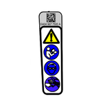STIHL Waarschuwingssticker - GA04 967 7500 STIHL STIHL Waarschuwingssticker - GA04 967 7500