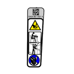 STIHL Waarschuwingssticker - GA04 967 7501 STIHL STIHL Waarschuwingssticker - GA04 967 7501