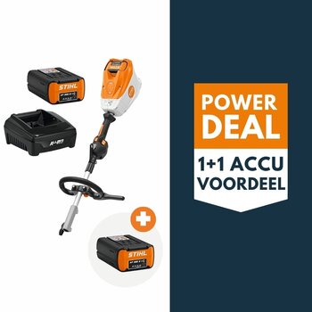 STIHL KMA 200 R accu combimotor actieset met 2x AP 300 S accu en 1x AL 301.1 lader STIHL KMA 200 R accu combimotor actieset met 2x AP 300 S accu en 1x AL 301.1 lader
