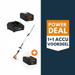 STIHL STIHL HLA 140 B accu hoogsnoeier actieset met 2x AP 30 accu en 1x AL 301.1 lader