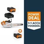STIHL MSA 190 T accu kettingzaag actieset met 2x AP 300 S accu en 1x AL 301.1 lader - 35 cm STIHL STIHL MSA 190 T accu kettingzaag actieset met 2x AP 300 S accu en 1x AL 301.1 lader - 35 cm