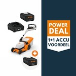 STIHL STIHL RMA 443 PV accu grasmaaier actieset met 2x AP 30 accu en 1x AL 301.1 lader