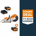 STIHL TSA 300 accu doorslijper actieset met 2x AP 300 S accu en 1x AL 301.1 lader STIHL STIHL TSA 300 accu doorslijper actieset met 2x AP 300 S accu en 1x AL 301.1 lader