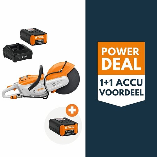 STIHL TSA 300 accu doorslijper actieset met 2x AP 300 S accu en 1x AL 301.1 lader STIHL STIHL TSA 300 accu doorslijper actieset met 2x AP 300 S accu en 1x AL 301.1 lader