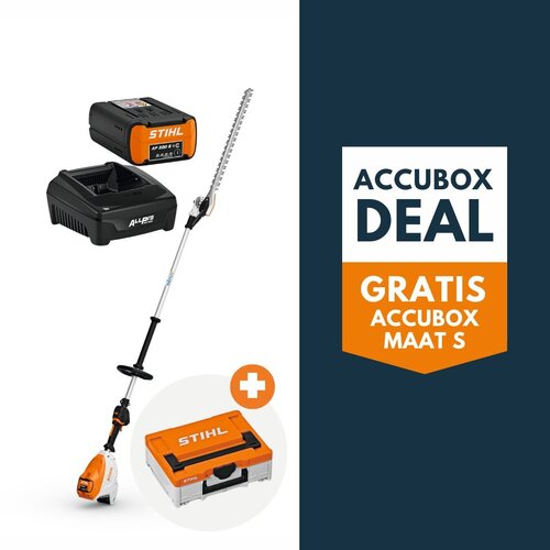 STIHL HLA 140 B accu hoogsnoeier actieset incl. accubox STIHL STIHL HLA 140 B accu hoogsnoeier actieset incl. accubox