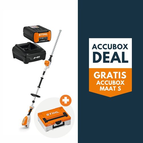 STIHL HLA 66 accu hoogsnoeier actieset incl. accubox STIHL STIHL HLA 66 accu hoogsnoeier actieset incl. accubox
