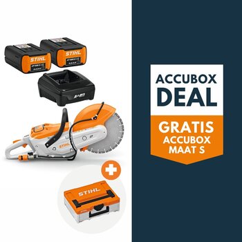 STIHL TSA 300 accu doorslijper actieset incl. accubox STIHL TSA 300 accu doorslijper actieset incl. accubox