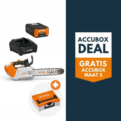 STIHL MSA 220 TC-O accu kettingzaag actieset incl. accubox - 35 cm STIHL STIHL MSA 220 TC-O accu kettingzaag actieset incl. accubox - 35 cm