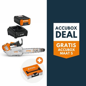 STIHL MSA 190 T accu kettingzaag actieset incl. accubox - 30 cm STIHL MSA 190 T accu kettingzaag actieset incl. accubox - 30 cm