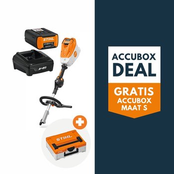 STIHL KMA 200 R accu combimotor actieset incl. accubox STIHL KMA 200 R accu combimotor actieset incl. accubox