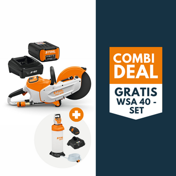 STIHL TSA 230 accu doorslijper actieset met WSA 40 STIHL TSA 230 accu doorslijper actieset met WSA 40