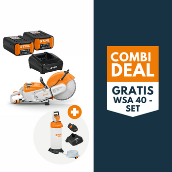 STIHL TSA 500 B accu doorslijper actieset met WSA 40 STIHL TSA 500 B accu doorslijper actieset met WSA 40