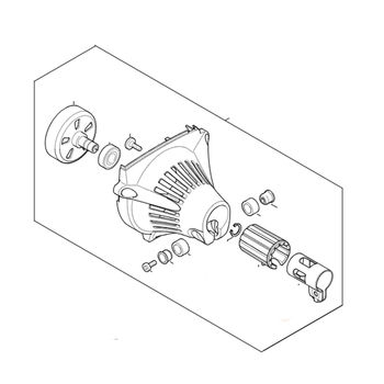 STIHL Ventilatorhuis - 4182 080 1805 STIHL Ventilatorhuis - 4182 080 1805