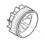 STIHL Ventilator - 4857 607 3002 STIHL STIHL Ventilator - 4857 607 3002