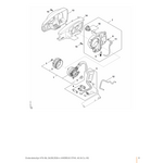 STIHL HTA 86 Carter, elektromotor - onderdelen STIHL STIHL HTA 86 Carter, elektromotor - onderdelen